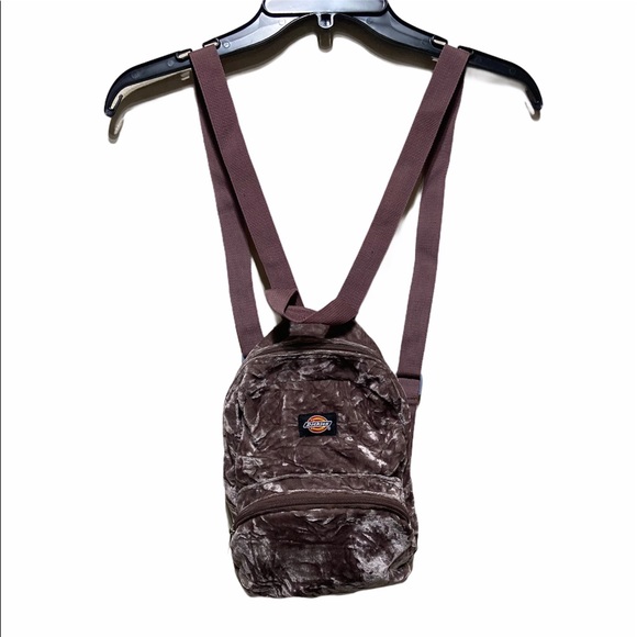 dickies velvet mini backpack